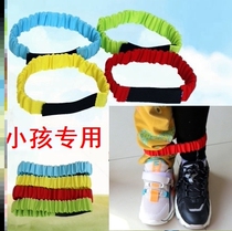 Pair of three foot tied legs with elastic magic adhesive tie two-person three-footed 2 people 3 foot straps tie the rope game props