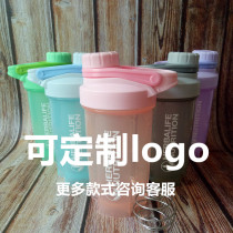 New portable shake Cup milkshake speed shake Cup protein powder Herbalife water Cup 500ml custom custom logo