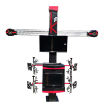 The new four-wheel positioning automatic lifting 3D car sub-mother large shear factory directly operated free upgrade four-column lift