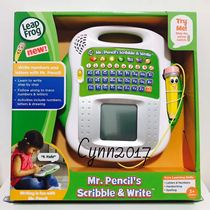 American leapfrog electronic writing board Red drawing board learning machine Pink practice early education machine