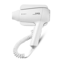 Ruiwu PL178 free hole bathroom hair dryer Hotel wall-mounted hair dryer Hotel bathroom hair dryer