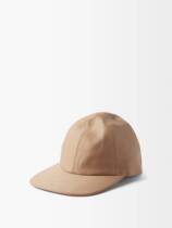 Gabriela Hearst Flax Fabric Baseball Cap 2022 Spring Summer Luxury Women