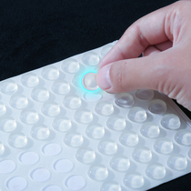 Silicone anti-crash patch Home door handle cushion door rear cabinet door anti-bump grain wall stickler Anti-collision theorist door sticker