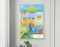 Poster Crossing Darjeeling Wes Anderson CC