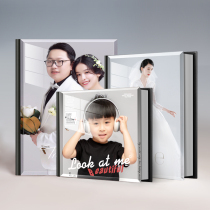 High-end Crystal photo album custom photo studio wedding photo couple photo album commemorative electronic photo album diy