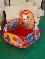 Special foreign trade exports to Europe and the United States of the original single ball pool toy game pool foldable cloth puzzle house fence