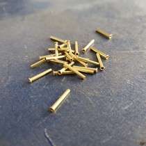 GB975 brass 1 5*11 full hollow tubular rivet 1 5*9 size can be customized factory direct sale spot