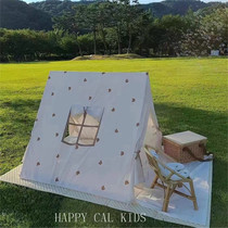 ins Korean small bear triangle tent indoor game house baby climbing tent children room decoration toys