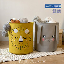  ins King-size lion laundry basket Change laundry storage basket Folding dirty laundry basket Clothing toy storage bucket