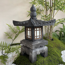 Stone Carving Stone Lantern Day Style Courtyard Stone Lantern Imitation Ancient Green Stone Stone Light Chinese Palace Lantern Garden Hotel Lawn Stone Lantern