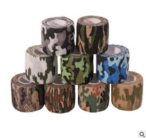 Elastic self-adhesive bandage winding camouflage tape elastic patch sports tape ankle guard wrist knee elbow foot basketball