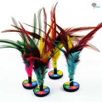 Chicken feather shuttlecock Taicang Shuttlecock Childrens Primary and Secondary School Entrance Examination Training Competition