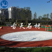 White sand childrens entertainment sand artificial White Beach Childrens sand pool golf course playground white sand