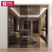 Rose Island panoramic door custom balcony kitchen partition shower room M1-S744 (storefront same model)