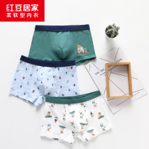 Rouge childrens underwear boys pure cotton crotch boy baby 12 - triangle shorts boy flat pants