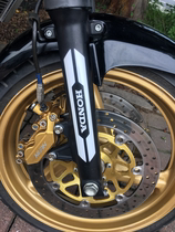 Suitable for Honda CB300R CB190R CB400 front fork shock absorber reflector decorative pedal sticker rear flat fork