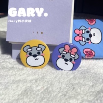 Garys Little selling | Big Head Badge Snow Narecartoon Badge Badge Clothing Bag companion