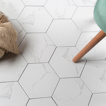 Nordic hexagonal tiles floor tiles toilet background wall tiles modern simple hexagonal kitchen balcony wall tiles