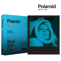 New Polaroid 600 black and blue photo paper BlueDuochrome monochrome 8-sheet April 21 limited edition
