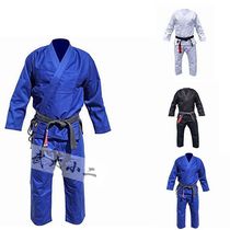 Brazilian Jiu-jitsu suit Black white cotton Brazilian Jiu-jitsu training match suit BJJ Jiu-Jitsu