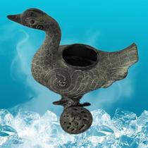 Antique Bronze Ware Pendulum Piece Bronze Duck Smoked Stove Incense Antiques Ancient Play Collection Old Bronze Ware Special Price