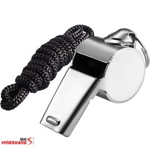 Metal police whistle professional referee childrens treble sports stainless steel teacher whistle training outdoor kindergarten whistle