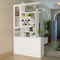 Living room Entrance cabinet Partition cabinet Wine cabinet Double-sided screen cabinet Room cabinet Simple modern foyer decorative cabinet Shoe cabinet