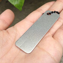 Ultra-hard diamond grinding knife stone outdoor repairing knife sharpening machine grinding fish crochet hook filing light good with EDC equipment