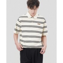 Spring and summer short sleeve t-shirt men tide POLO shirt mens Harbour Strip knitted and casual blouse