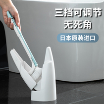 Japan imported no dead corner toilet brush household toilet cleaning brush long handle washing toilet brush toilet toilet cleaning