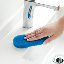 Japan imported bathroom scale cleaning sponge wipe bathtub strong decontamination magic wipe