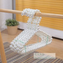 Five small hangers pet clothes hangers Pearl clothes hangers cat clothes Teddy clothes clothes hangers