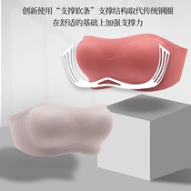 Strapless bandeau underwear Gathered non-slip upper bracket word collar Invisible anti-walking light wrapped chest type sleep without bra
