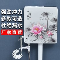 5D thickened silent toilet squatting toilet toilet toilet flush tank high pressure large impulse energy-saving Wall household