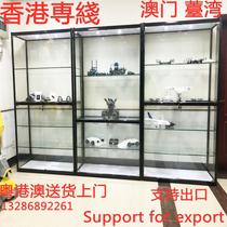 Export custom boutique model display cabinet LEGO toy display cabinet Trophy display Hand-made transparent glass cabinet Household