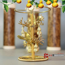 Famous Liang Guansan hand-made grasshopper can bile Spring Spring Spring copper five-star Reed Dragon Spring