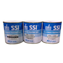 Meijia SSI screen printing pad printing ink 7118 8116 10 25 28 54 57 59 Black and white red blue