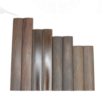 Rongqingzhai new black wood papermaking wooden calligraphy room accessories town Book student wooden ruler