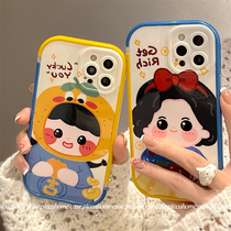New cute cartoon couple for Apple 13 phone case iphone12 new 11promax couple x xr
