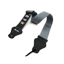 vorson gray electric guitar strap bass strap box piano shoulder strap D-19 send three picks