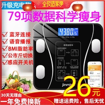 Body fat measurement professional gym weight scale Home precision high precision enjoy wisdom even mobile phone female charging models
