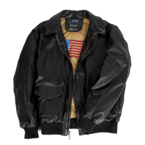 Europe and the United States A2 loose thickened padded motorcycle oversize leather male bf pilot air force leather jacket jacket
