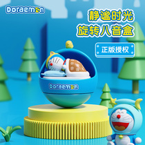 ROCK Doraemon Music Box Music Box Music Box Music Box crystal ball assembly with fun little girl girl children birthday gift