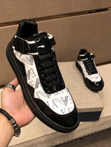 European station luxury youth leather mens shoes