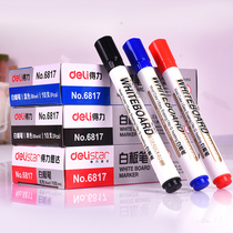 Del 6817 Whiteboard Pen Water Erasable Whiteboard Pen 2mm Display Board Pen Whiteboard Writing Pen Wholesale