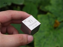 Metal Titanium Periodic FormCube One Inch Ti ≥99.5% Pluto Elemental Collection