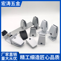 Glass clip fixed support non-perforated screen clip desk baffle clip screen screen office desktop partition clip