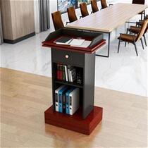 Main Desk Host desk Lectern Standing classroom Reception Desk Welcome desk with drawer type P Small school information desk Lectern
