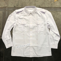 Stock old 99-style white long-sleeved shirt Army fan shirt Quick-drying summer long-sleeved security shirt white