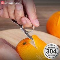 304 stainless steel orange peeler orange opener household navel orange peeler dial orange pomegranate manual peeling artifact